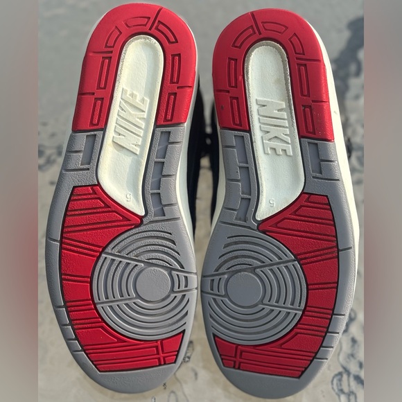 JORDAN 2 RETRO GS 'BLACK CEMENT' 5Y Women’s Size 6.5 Men’s Size 5 - Picture 9 of 12